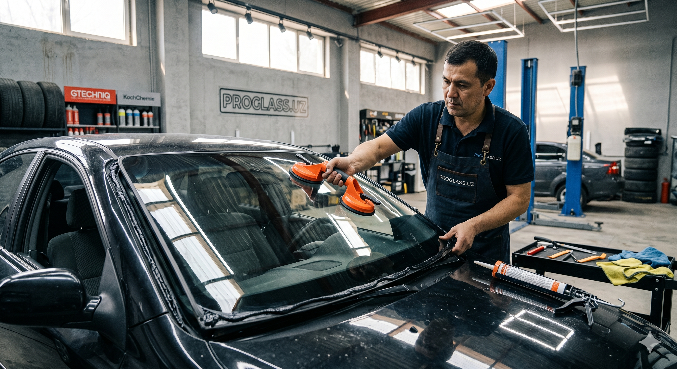 Professional avtooyna o'rnatish xizmati Toshkent